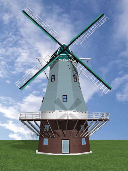 荷兰风车是种动感的艺术风车